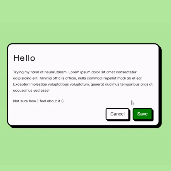creating stunning neubrutalism cards with html and css.gif